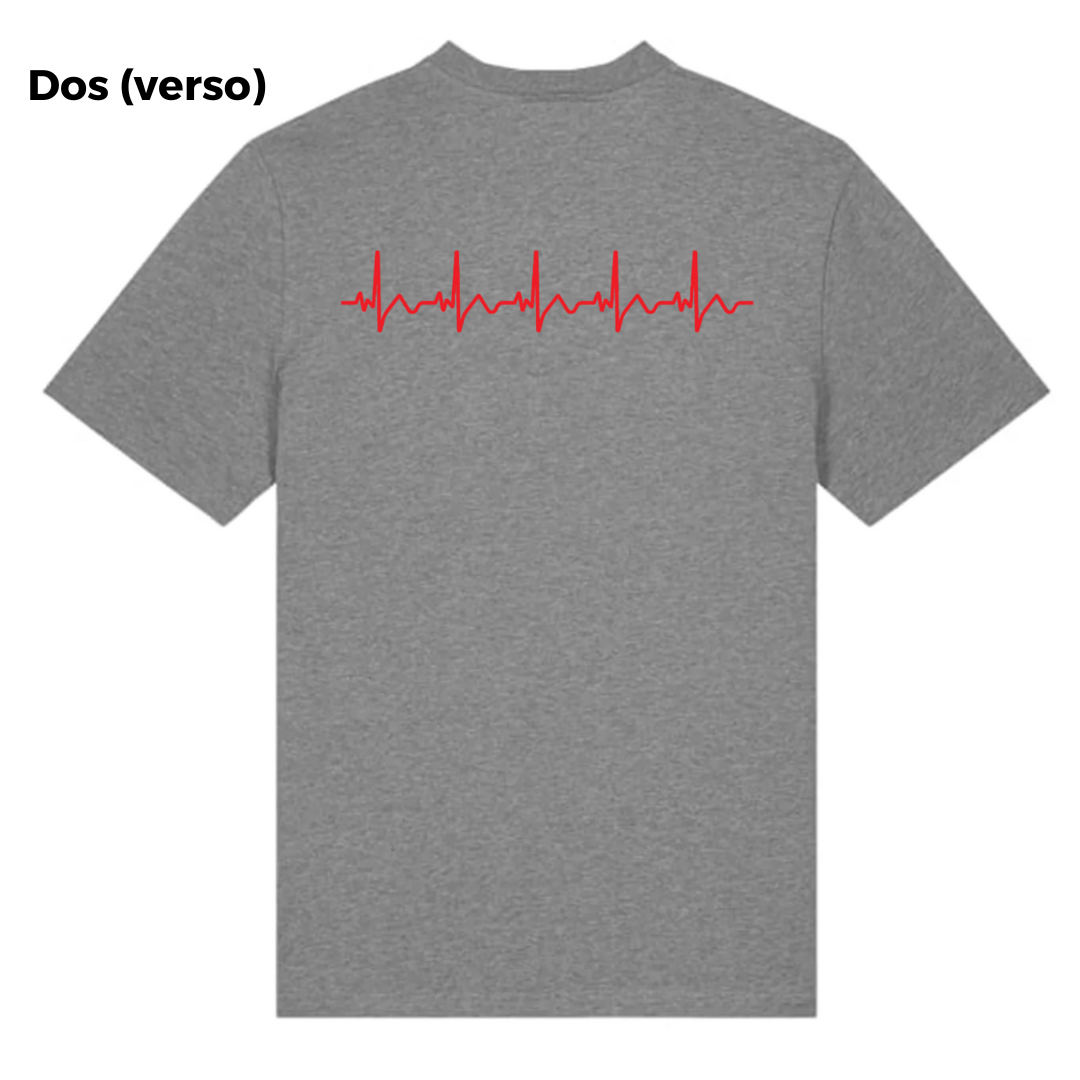 ❤️ T-shirt unisexe col rond « La vie continue » (Précommande)