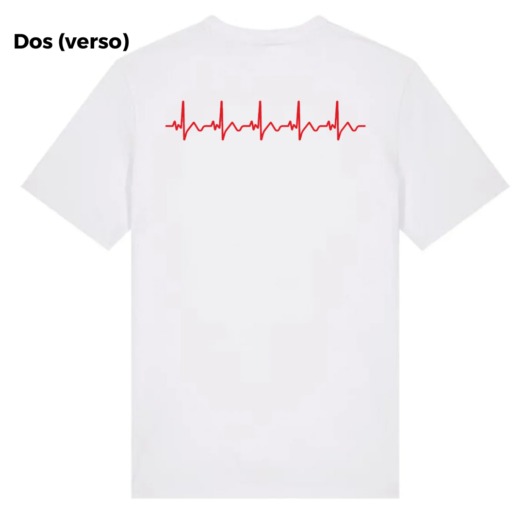 ❤️ T-shirt unisexe col rond « La vie continue » (Précommande)