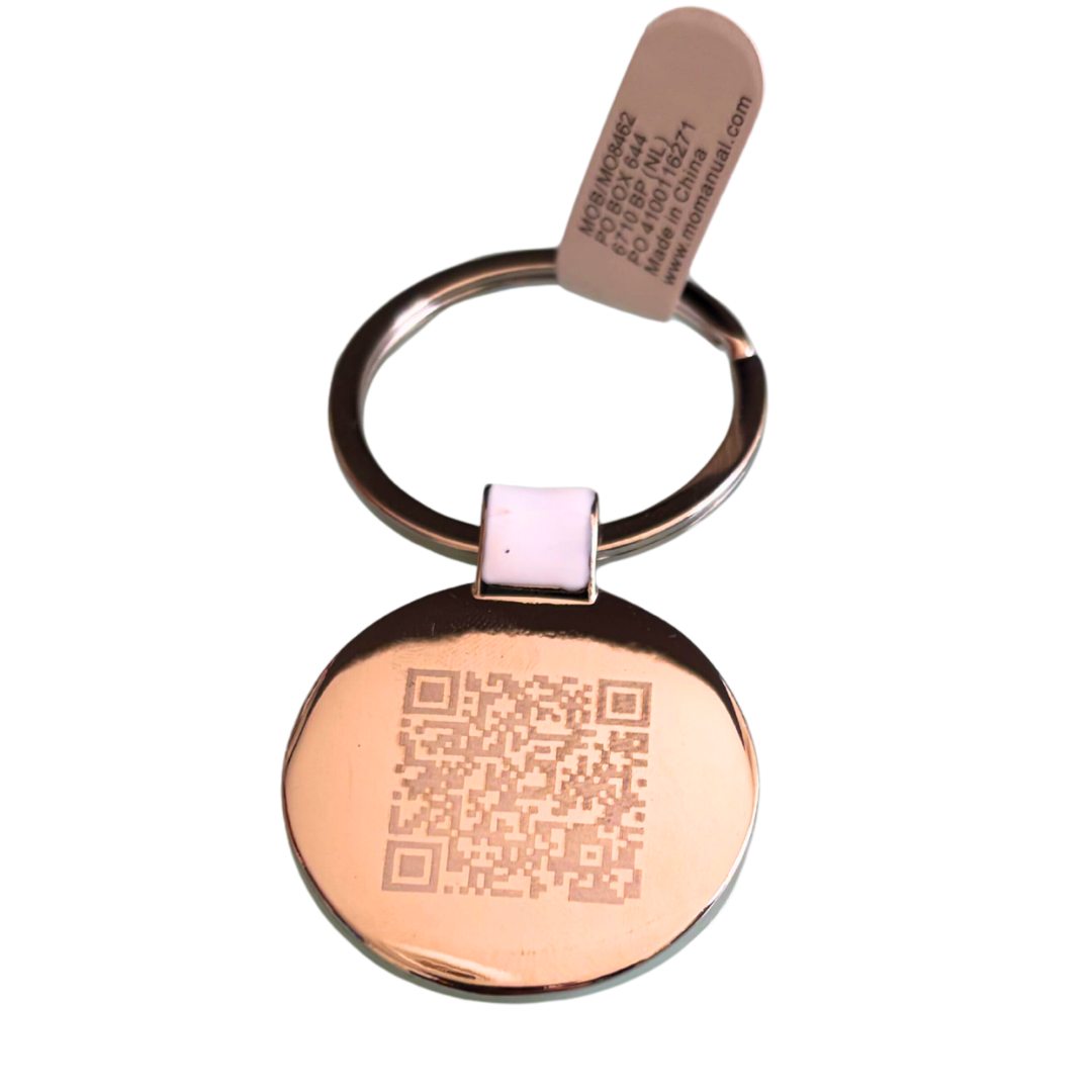 🔑 Porte-clé métal “La vie continue” (Précommande)
