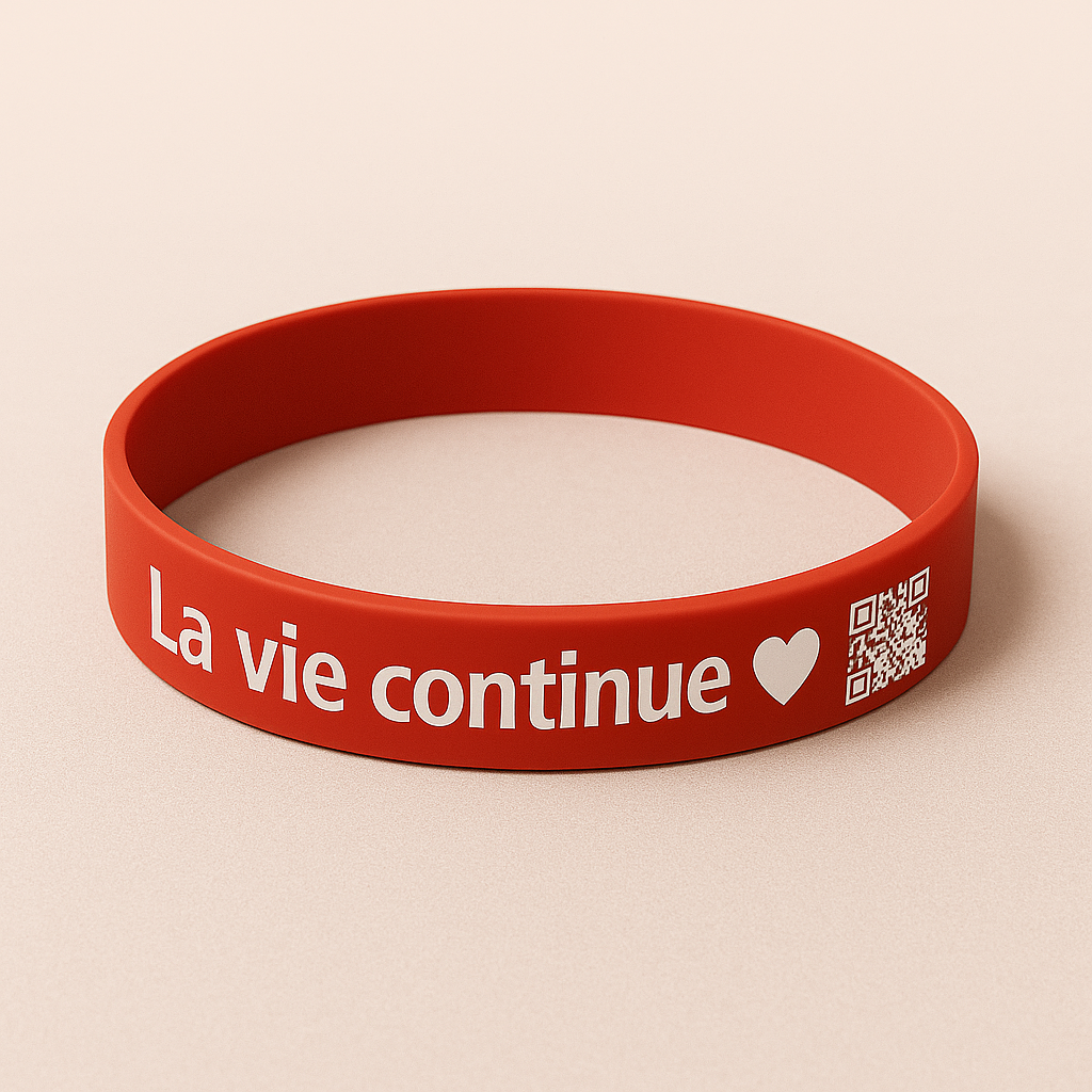 ❤️ Bracelet “La vie continue” (Précommande)